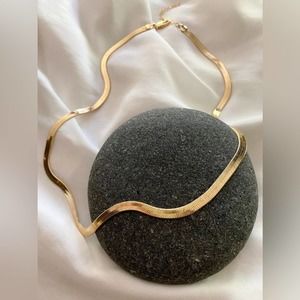 House of Harlow 1960 Gold Necklace